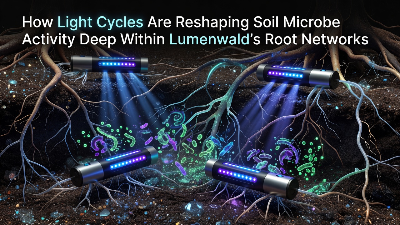 Light Cycle Influences on Deep Root Microbes in Lumenwald